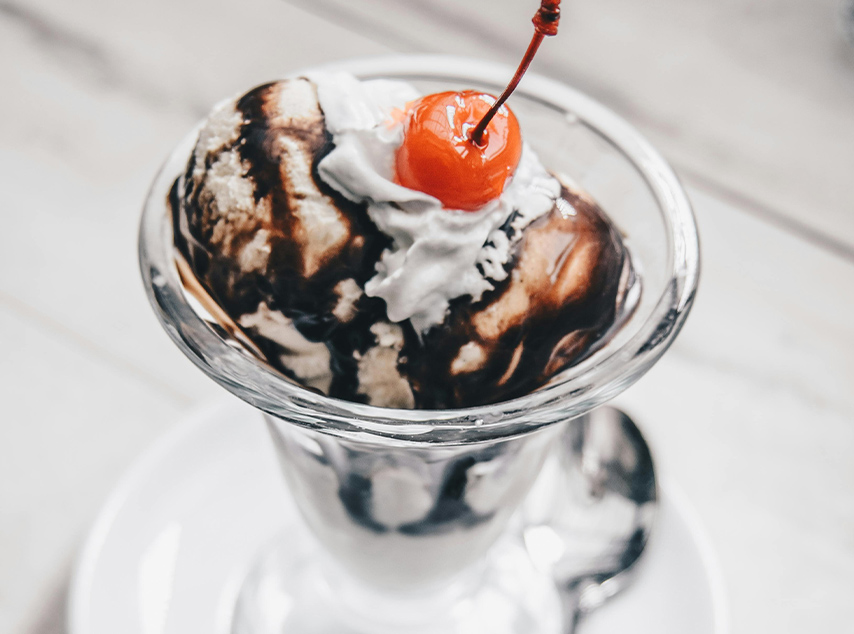 ice cream sundae