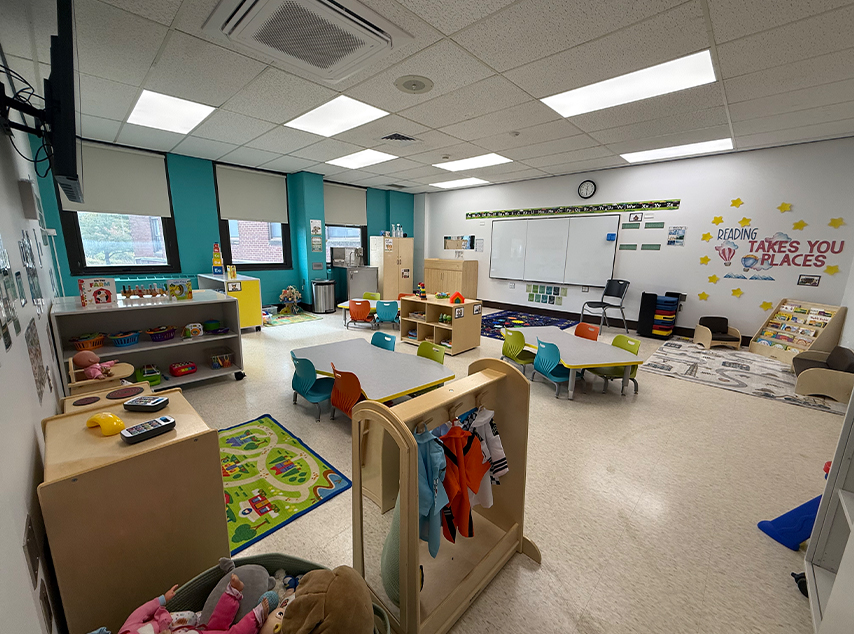 Gracedale daycare classroom